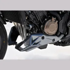 Bugspoiler - silber Unterfahrschutz für: HONDA CB650F RC97