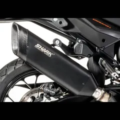 Discover slip on exhaust - black for: BMW R 1250 GS Adventure 1G13, R 1200 GS R12W