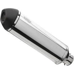 DSX-5 slip on exhaust - silver for: BMW F 800 GS 0B02, F 800 GS Adventure 0B05