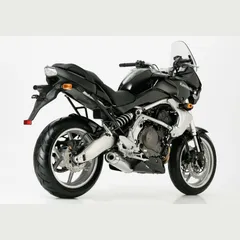 Rac 1 Slip on Ersatzdämpfer - silber Auspuff für: KAWASAKI ER-6f EX650C, ER-6n ER650C