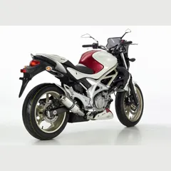 Supersport Slip on Ersatzdämpfer Super Short - silber Auspuff für: SUZUKI Gladius 650 WVCX