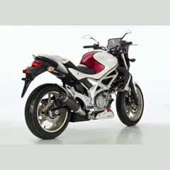 Street GP Slip on Ersatzdämpfer Super Short Auspuff für: SUZUKI Gladius 650 WVCX