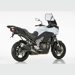 DSX-5 slip on exhaust - black for: KAWASAKI Versys 1000 LZT00B