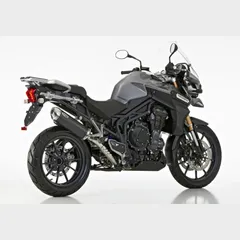 DSX-5 slip on exhaust - black for: TRIUMPH Tiger 1200 Explorer V13VG, Tiger 1200 Explorer XC V13VG