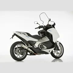 SP slip on exhaust - silver for: HONDA Integra 750 RC89