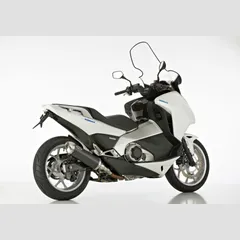 DSX-5 slip on exhaust - black for: HONDA Integra 750 RC89
