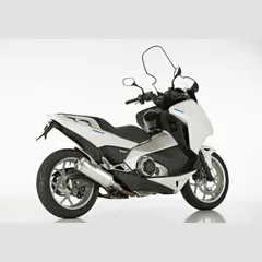 Rac 1 Slip on Ersatzdämpfer - silber Auspuff für: HONDA Integra 750 RC89