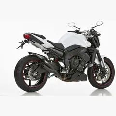 Pro 2 Slip on Ersatzdämpfer - schwarz-matt Auspuff für: YAMAHA FZ1 Fazer RN16, FZ1 RN16