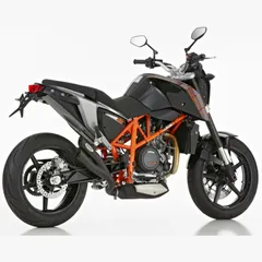 Pro 2 Slip on Ersatzdämpfer - schwarz-matt Auspuff für: KTM 690 Duke R KTM 690 Duke, 690 Duke KTM 690 Duke
