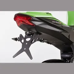 Kennzeichenhalter - schwarz Nummernschildhalter für: KAWASAKI ZX-10R ZXT00E/F, ZX-6R ZX600R
