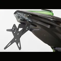 Kennzeichenhalter - schwarz Nummernschildhalter für: KAWASAKI Z800 ZR800A/B, Z800e ZR800C/D 7210018