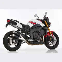 Track Slip on Ersatzdämpfer - schwarz Auspuff für: YAMAHA FZ8 Fazer RN25, FZ8 RN25