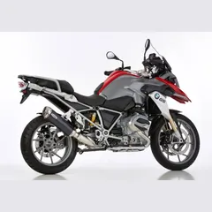 DSX-5 slip on exhaust - black for: BMW R 1200 GS Adventure R12, R 1200 GS R12