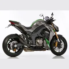 Pro 2 Slip on Ersatzdämpfer - schwarz-matt Auspuff für: KAWASAKI Z1000 ZRT00H, Z1000 SX ZXT00G