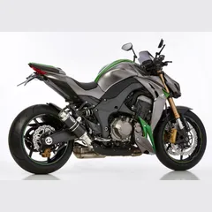 Supersport Slip on Ersatzdämpfer Super Short - schwarz Auspuff für: KAWASAKI Z1000 SX ZXT00G, Z1000 ZRT00D