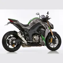 SP slip on exhaust super short - silver for: KAWASAKI Z1000 R Edition ZRT00H, Z1000 ZRT00H