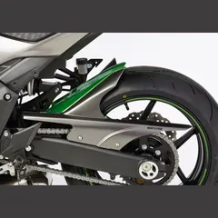 Hinterradabdeckung - grün/schwarz Kotflügel für: KAWASAKI Z1000 SX ZXT00G
