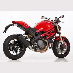 DSX-10 Slip on Ersatzdämpfer - schwarz-matt Auspuff für: DUCATI Monster 1100 EVO M5