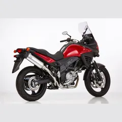 DSX-5 complete exhaust system - silver for: SUZUKI DL 650 V-Strom C7, DL 650 V-Strom XT C7