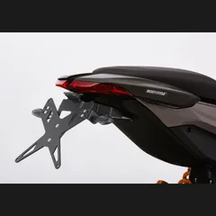 Kennzeichenhalter - schwarz Nummernschildhalter für: DUCATI Hypermotard 939 BA, Hyperstrada 939 BA