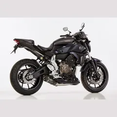 Street GP complete exhaust system super short for: YAMAHA MT-07 Motocage RM04, MT-07 RM04
