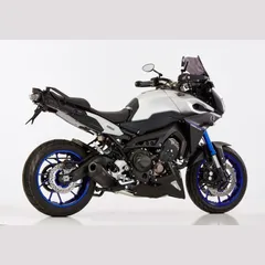 DSX-10 complete exhaust system super short - matt black for: YAMAHA Tracer 900 RN29