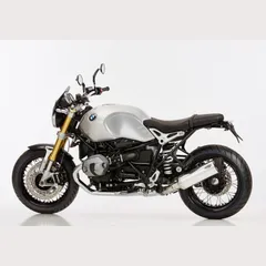 DSX-5 slip on exhaust - silver for: BMW R nineT Urban G/S 1N12, R nineT 1N12