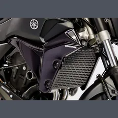 Kühlergrillabdeckung - schwarz Kühlerschutz für: YAMAHA MT-07 Motocage RM17/RM18, MT-07 Motocage RM04