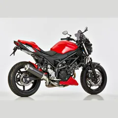 Rac 1 slip on exhaust for: SUZUKI SV 650 WCX0/WCX1, SV 650 X WCX0/WCX1