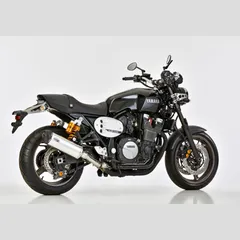 DSX-5 slip on exhaust - silver for: YAMAHA XJR1300 RP19