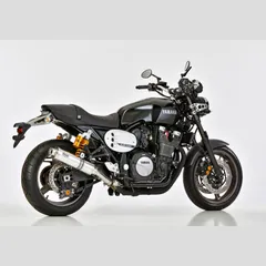 Supersport slip on exhaust - silver for: YAMAHA XJR1300 RP19