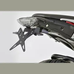 Kennzeichenhalter - schwarz Nummernschildhalter für: YAMAHA Tracer 700 RM14/RM15