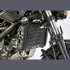 Radiator cover - black for: SUZUKI SV 650 WCX0/WCX1, SV 650 X WCX0/WCX1