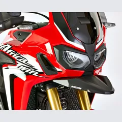 Beak extension - matt black for: HONDA CRF1000L Africa Twin SD06, CRF1000L Africa Twin SD04