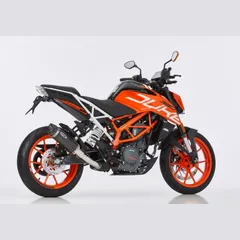 Street GP slip on exhaust super short for: KTM 250 Duke KTM IS Duke, 390 Duke KTM IS Duke