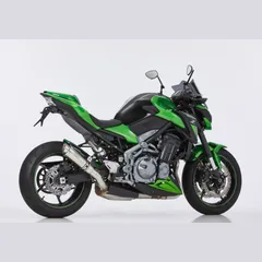SP slip on exhaust super short - silver for: KAWASAKI Z900 ZR900B/D