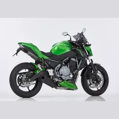 DSX-10 complete exhaust system - matt black for: KAWASAKI Z650 ER650H, Ninja 650 EX650K