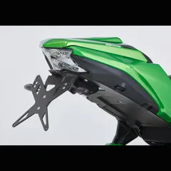 Kennzeichenhalter - schwarz Nummernschildhalter für: KAWASAKI Z650 ER650H, Ninja 650 EX650K 7210010