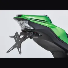 Kennzeichenhalter - schwarz Nummernschildhalter für: KAWASAKI Z900 ZR900B/D