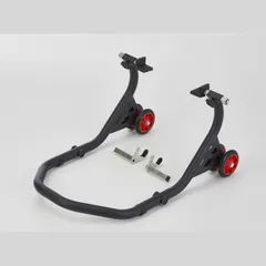 Montageständer hinten - schwarz für: HONDA FMX650 RD12, CRF1000L Africa Twin SD06 KAWASAKI ER-6n ER650A, ER-6f EX650C HUSQVARNA Svart