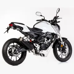 TEC One Komplettanlage - schwarz Auspuff für: HONDA CB125R JC79