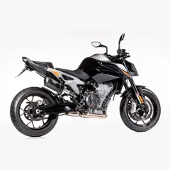 DSX-10 slip on exhaust super short - matt black for: KTM 790 Duke KTM 790 Duke