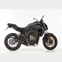 DSX-7 complete exhaust system - matt black for: YAMAHA MT-07 Motocage RM04, MT-07 RM04