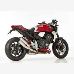 Track Raw slip on exhaust - silver for: HONDA CB1000R SC80