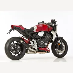 TEC One Slip on Ersatzdämpfer Super Short - schwarz Auspuff für: HONDA CB1000R SC80