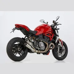 TRC-10 slip on exhaust - silver for: DUCATI Monster 1200 S MA/MB, Monster 1200 MA/MB