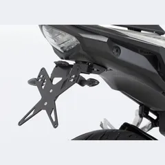 Kennzeichenhalter - schwarz Nummernschildhalter für: HONDA CBR500R PC44, CBR500R PC62