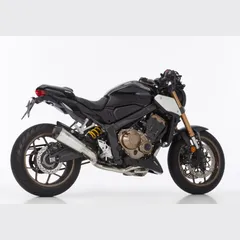 DSX-7 complete exhaust system super short - silver for: HONDA CBR650R RH01, CB650R RH02