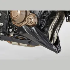 Bugspoiler - schwarz-matt Unterfahrschutz für: HONDA CB500X PC64, CB500F PC63