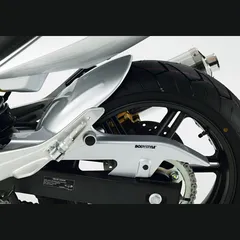 Rear hugger - black for: HONDA CBF600N PC38, CBF500 PC39